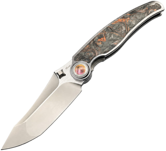 Rike Knife Hunter 1 Linerlock Rust CF - Rike Knife