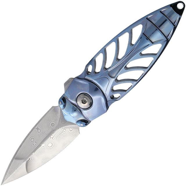 Rike Knife Mini Cicada Flipper Lock Blue RKMCICADAB - Rike Knife