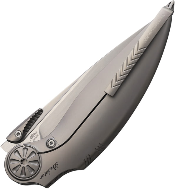 Rike Knife Predator Framelock Gray RK