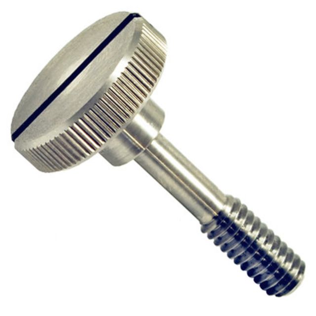 Rim/Edge Twister Titanium Takedown Knob for Ruger 10/22 Silver - Rim/Edge