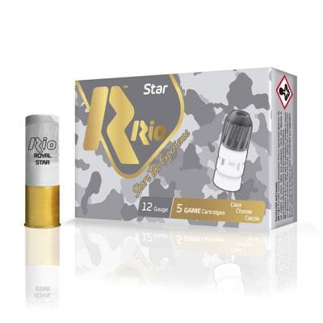 RIO Ammunition Royal Star Slug Shotshell 20 ga 2-3/4in 7/8oz 1360 fps Slug 5/ct