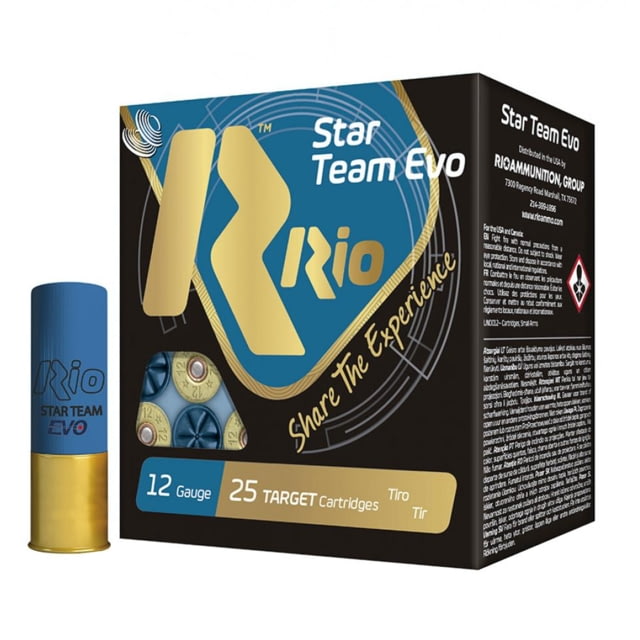  Ammunition Star Team 28 HV 12ga 2-3/4in 1315fps 1oz Size 7.5 25ct Ammo