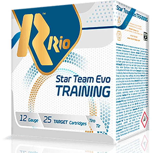  Ammunition Star Team EVO 12 Gauge 1 1/8 Oz 2 3/4 In #7.5 Centerfire Shotgun 25 Rounds Ammo