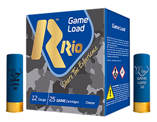 RIO Ammunition Game Load 12 Gauge 1 1/4 Oz 2.75in #6 Shotgun Ammo 25 Rounds Ammunition Game Load 12 Gauge 1 1/4 Oz 2.75in #6 Shotgun 25 Rounds Ammo