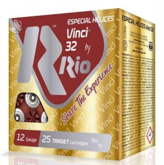  Ammunition Vinci 32 Shotshells 12ga 2-3/4in 1-1/8oz 1250 Fps Size 8 25/ct Ammo
