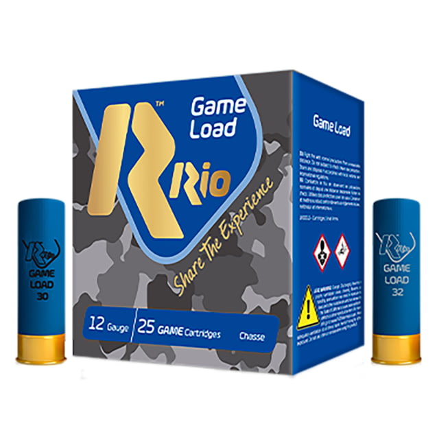 Rio Ammunition Rio Outdoors Corp Rio Top Game Magnum Lead Load Shotshells 12ga 3" 1-3/4oz 1250 fps #5 25/ct - $24.49 at Optics Planet