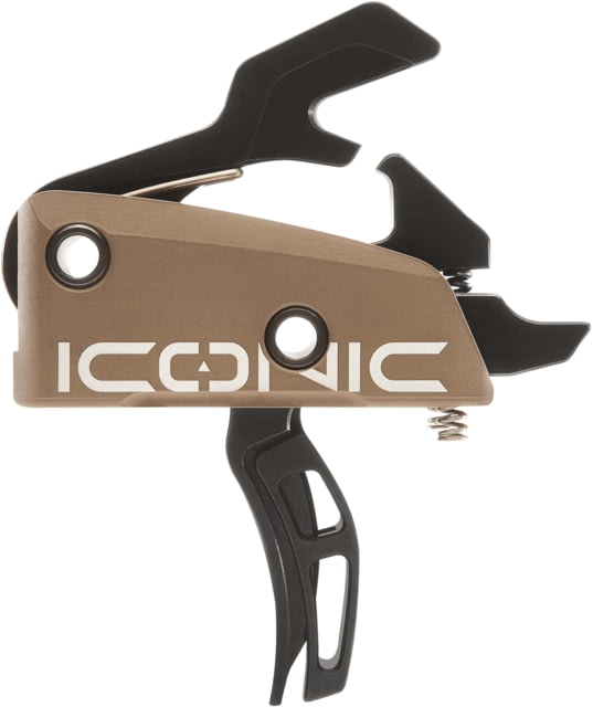 Rise Armament ICONIC Independent Two-Stage Trigger, Flat Dark Earth, T22-FDE