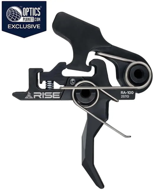 Rise Armament OPMOD HEX-C 2-Stage Trigger Curved 4.5 lb Black