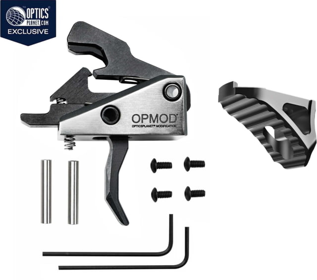 Rise Armament OPMOD Hex-C RA-240 AR15/AR10 Enhanced Rifle Trigger and Micro Handstop Black/Graphite - Rise Armament