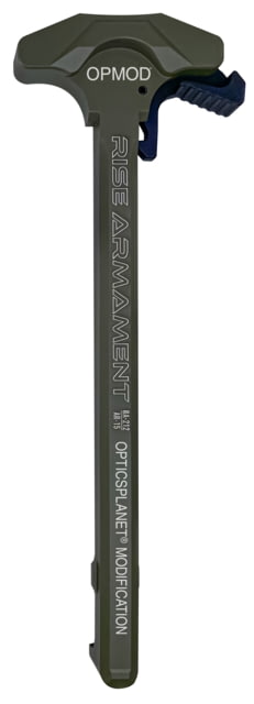 RISE Armament OPMOD RA-212 Extended Latch Charging Handle Olive Drab Green RA-212-OP-ODG