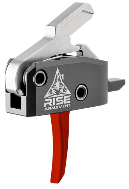 RISE Armament RA-434 High Performance Trigger, w/Anti-Walk Pins, .308/.223 AR, 3.5 lb Pull Weight, Black/Red, RA-434-RED-AWP in US