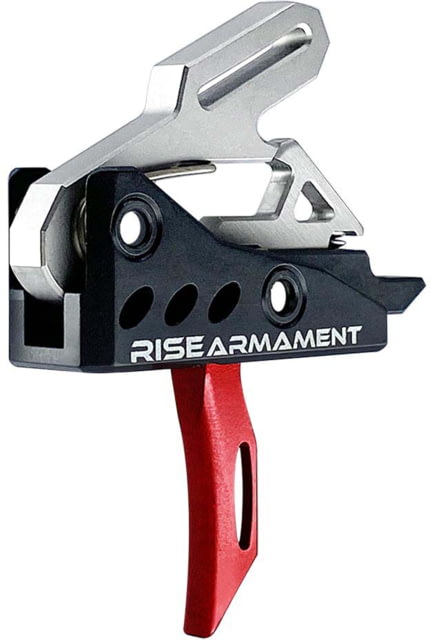 RISE Armament RA-535 Advanced-Performance Trigger, Single Stage System, 3.5lb Pull Weight, Black/Red, RA-535-RED-ARP in US