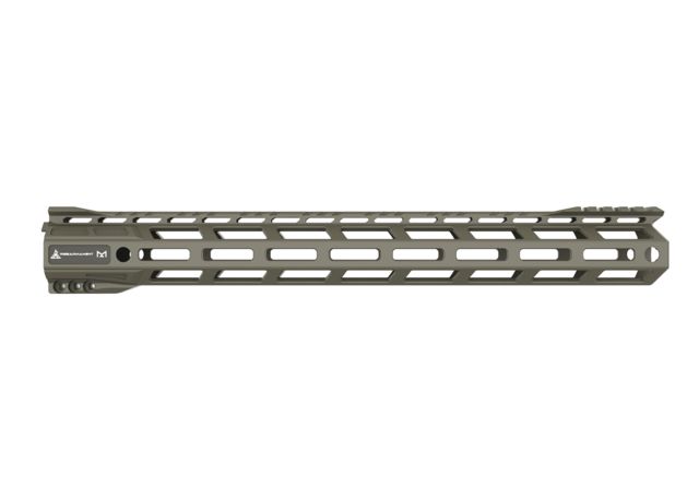 RISE Armament RA-905 Handguard M-LOK AR-15 13.5in 6061-T6 Billet Aluminum Cerakote Foliage Green