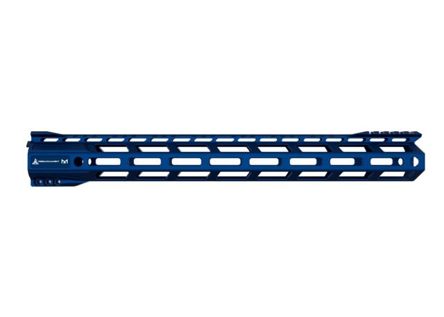 RISE Armament RA-905 Handguard M-LOK AR-15 15in 6061-T6 Billet Aluminum Anodized Patriot Blue