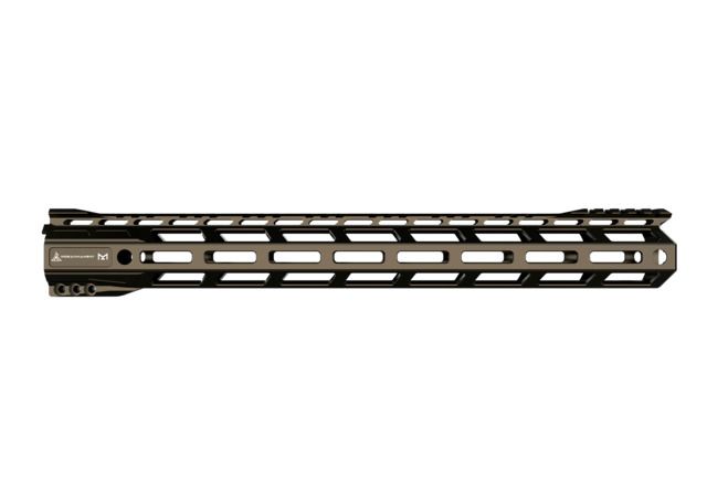 RISE Armament RA-905 Handguard M-LOK AR-15 15in 6061-T6 Billet Aluminum Anodized Spartan Bronze