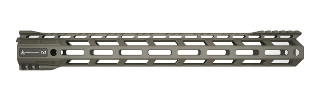 RISE Armament RA-905 Handguard M-LOK AR-15 7.5in 6061-T6 Billet Aluminum Cerakote Foliage Green