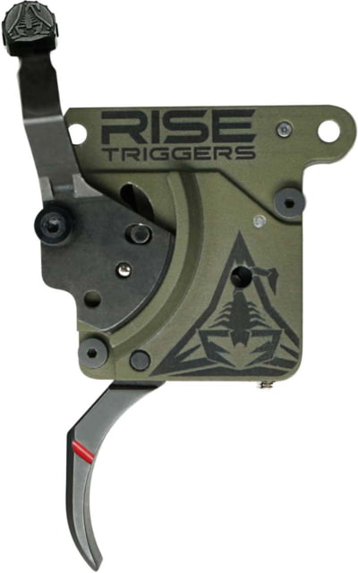 Rise Armament RISE Armament Reliant Hunter Rem 700 Drop-In Trigger With Bolt Release Green/Black - $189.99 at Optics Planet