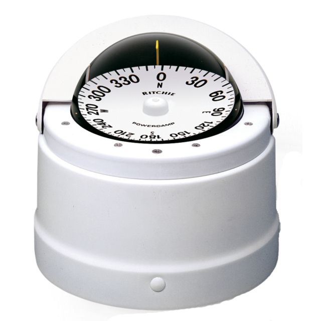Ritchie  Navigator Compass - Binnacle Mount - White