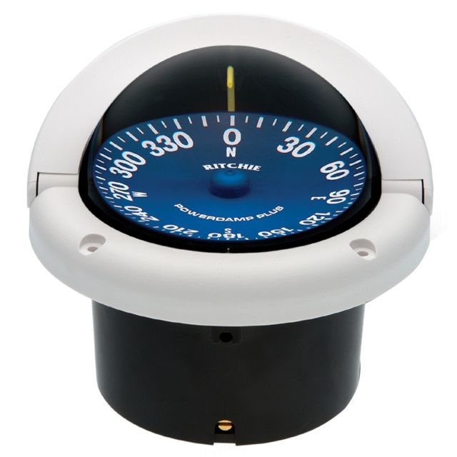Ritchie  SuperSport Compass - Flush Mount - White