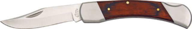 Rite Edge Big John Lockback Folder Knife No Sheath Stainless clip blade Brown wood handle CN - Rite Edge