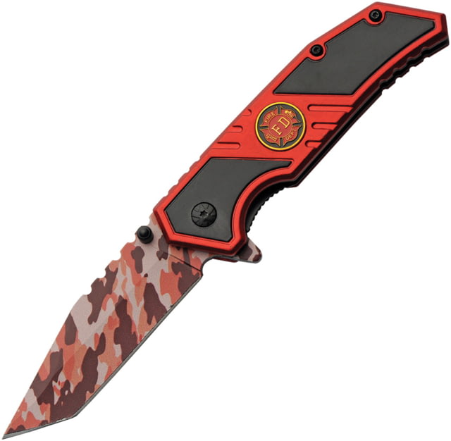 Rite Edge Fire Fighter Camo Linerlock CN - Rite Edge