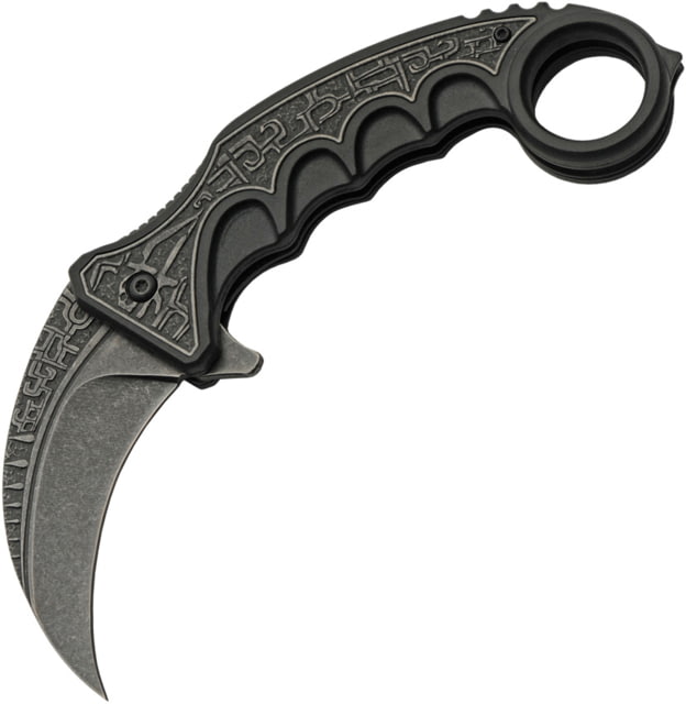 Rite Edge Gothic Karambit Linerlock Blk CN - Rite Edge