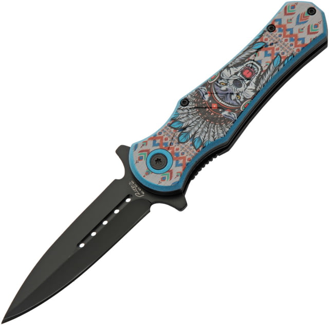 Rite Edge Headdress Linerlock A/O Wolf CN - Rite Edge