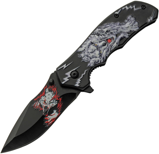 Rite Edge Linerlock White Wolf - Rite Edge