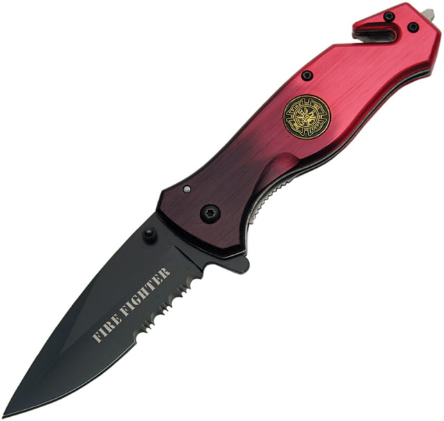 Rite Edge Rescue Linerlock A/O Fire CN - Rite Edge