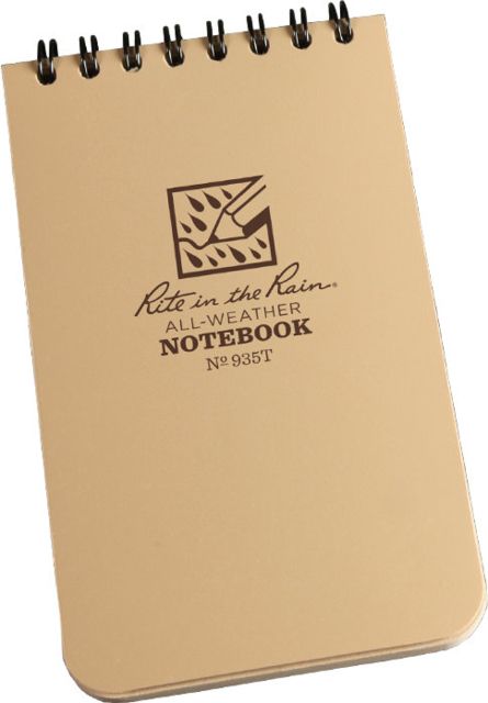 Rite In The Rain 3X5 Notebook - Tan 3 X 5