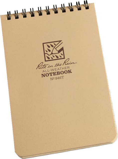 Rite In The Rain 4X6 Notebook - Tan 4 X 6