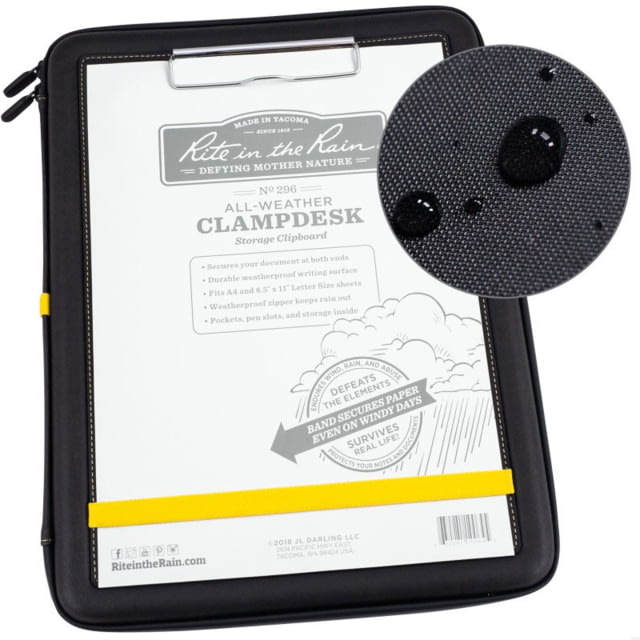 Rite in the Rain Clampdesk Writing Surface w/ Storage