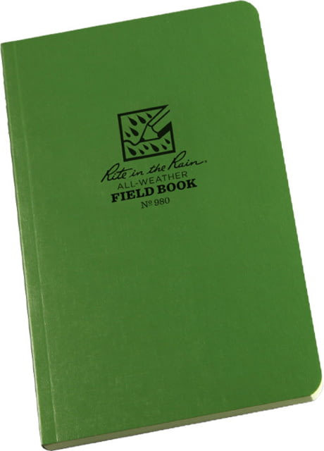 Rite In The Rain Field Book - Green 4 5/8 X 7 1/4