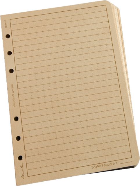 Rite In The Rain Loose Leaf - Universal Tan 4 5/8 X 7