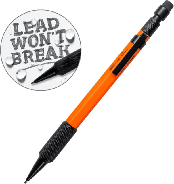 Rite in the Rain Mechanical Pencil Black Lead Orange