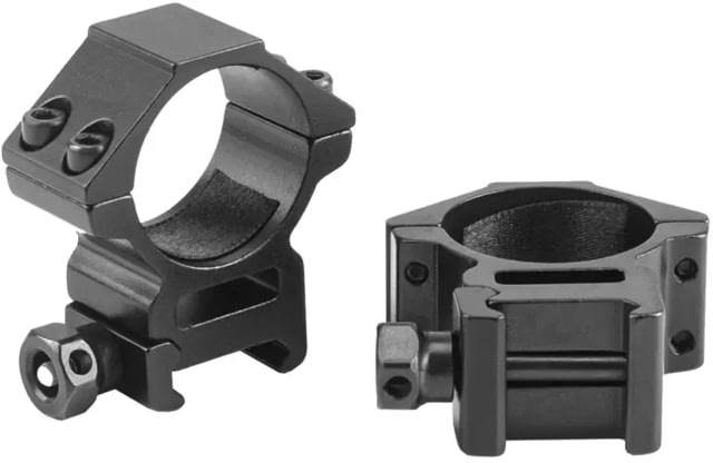 Riton Optics X30M Scope Ring Set  Picatinny/Weaver Medium 30mm Tube Matte Black Aluminum