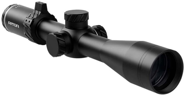 Riton Optics 3 Primal 4-16x44mm Rifle Scope 30mm Tube Second Focal Plane DHR MOA Duplex Black