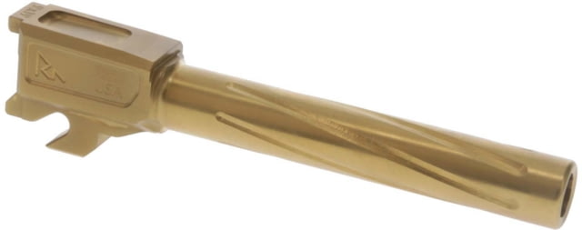 Rival Arms Full Barrel SIG Sauer P320 9mm Luger 4.72in 1-10 Twist 1/2-28 Thread Gold - Rival Arms