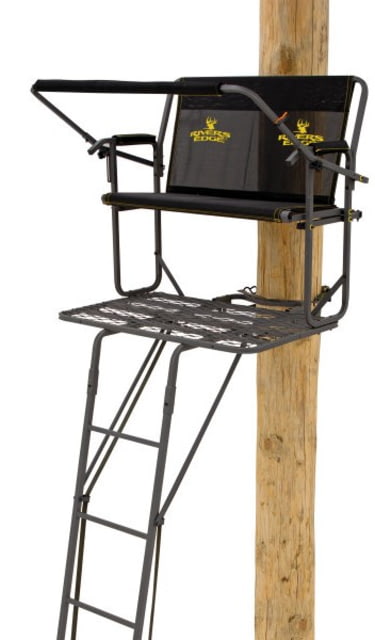 Rivers Edge Treestands TwoPlex- LS Treestand Black 17' 1" - Rivers Edge Treestands