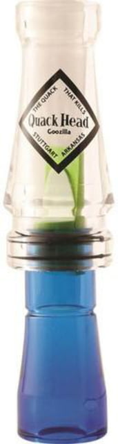 RNT Calls Quackhead Goozilla Short Reed Canada Goose Call Blue/White - Rnt Calls