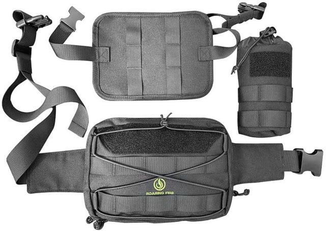 Roaring Fire Blazer Fanny Pack Black 9.85x6.3x1.97 inch - Roaring Fire