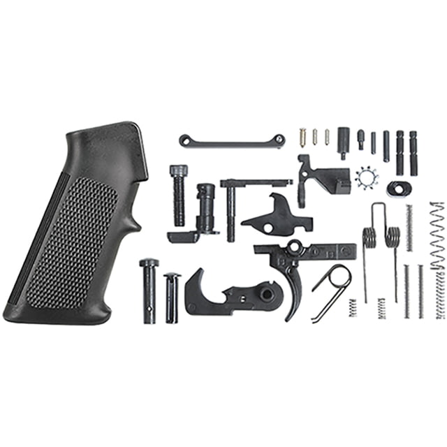 Rock River Arms LAR-15 Standard Lower Receiver Parts Kit Single Stage Trigger Standart 2A Grip Black One Size - Rock River Arms