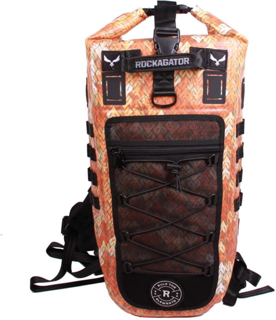 Rockagator Trident VOG Tactical Camo 40L TPU Waterproof Backpack Orange 40 Liter - Rockagator