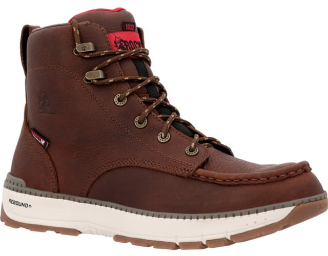 Rocky Boots Rebound Wedge Composite Toe Work Boot - Men's 6in Tobacco 9 - Rocky