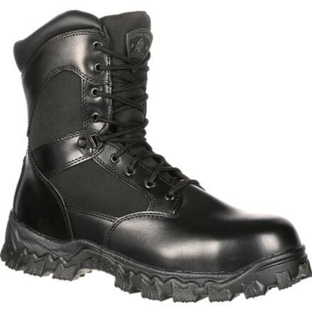 Rocky Boots Alphaforce Zipper Composite Toe Public Service Boot - Rocky