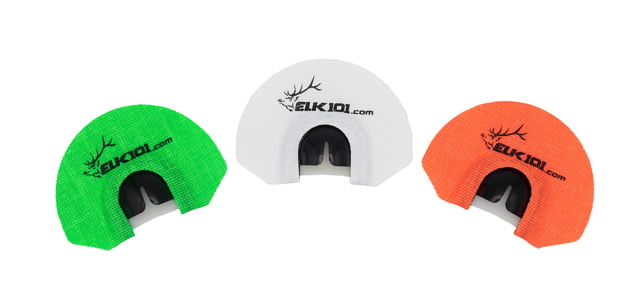 Rocky Mountain Hunting Calls Elk101 2.0 3 Pack Orange/White/Green - Rocky Mountain Hunting Calls