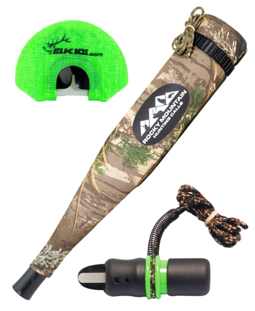 USED Rocky Mountain Hunting Calls Elk101 Complete Calling System Camouflage C6 EDEMO5 Excellent Inspect and Rebox - Rocky Mountain Hunting Calls