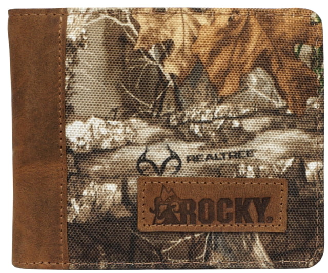 Rocky Real Tree Bifold Wallet Camo/Brown - Rocky