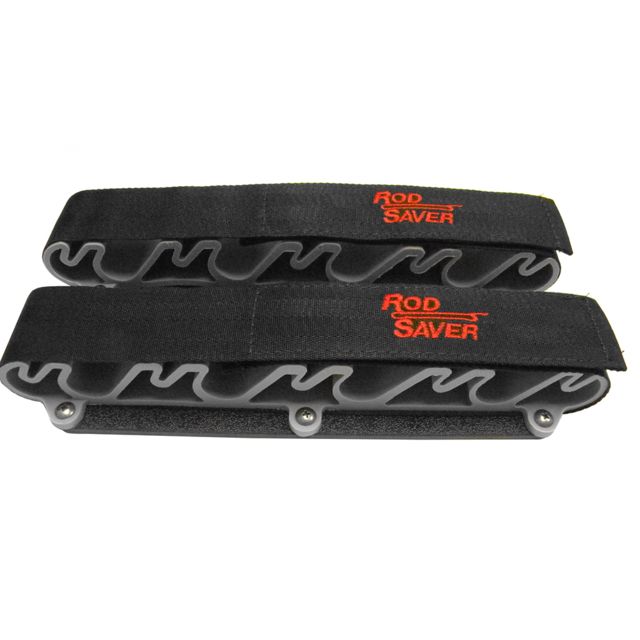 Rod Saver Side Mount w/Dual Lock 8 Rod Holder Portable