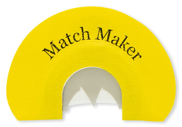 Rolling Thunder Game Match Maker Diaphragm Call 3 Reed Bat Wing Cu